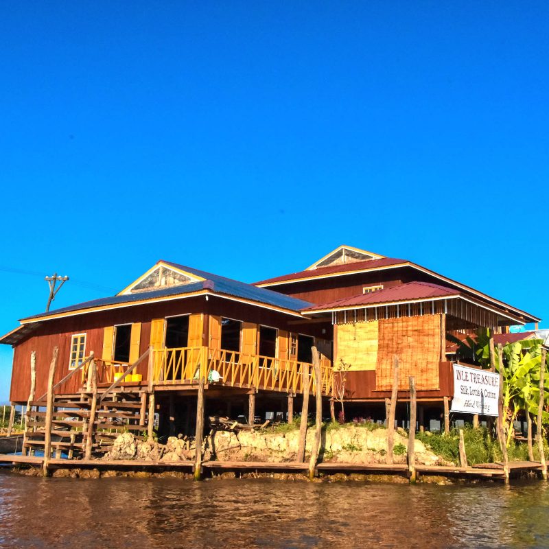 The house in Inle Lake