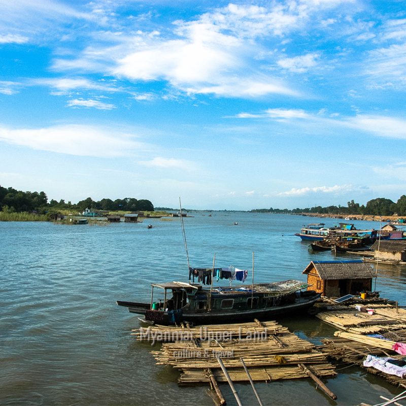 Irrawaddy river near Mandalay