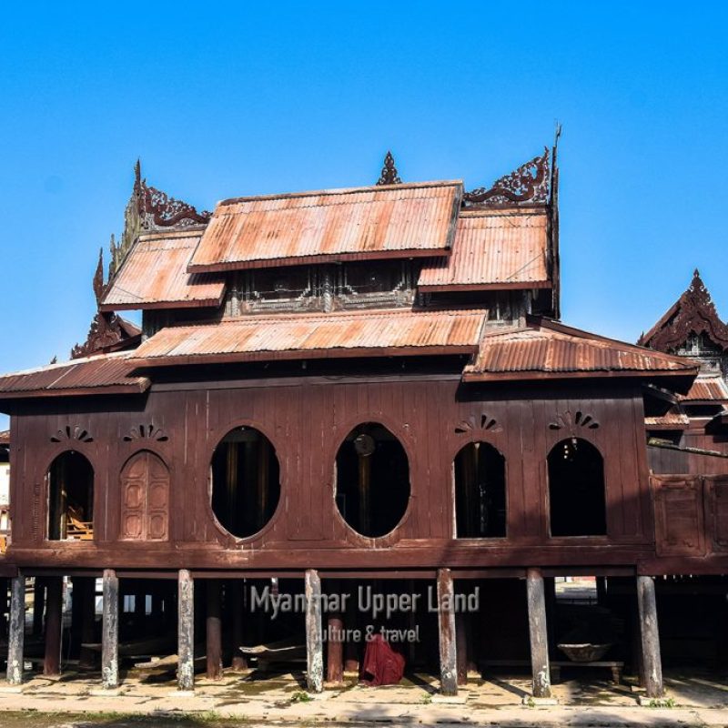 Monastery near Nyaung Oo.