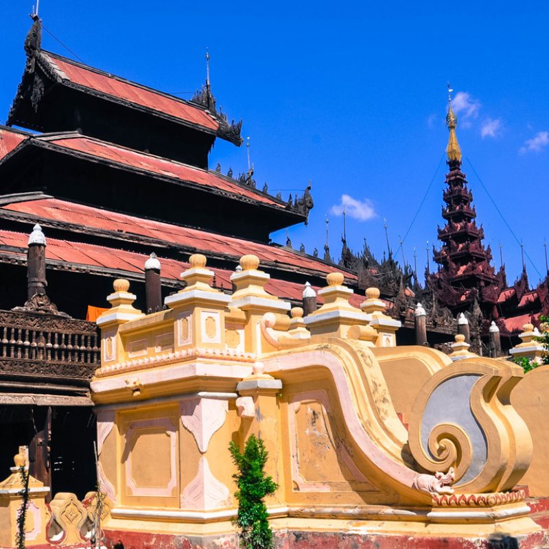 The Old Monastery of Mandalay