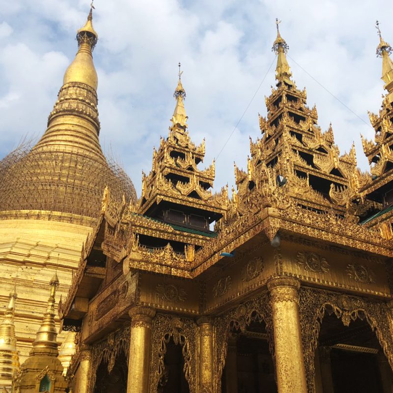 Famous Shwetagon Pagoda