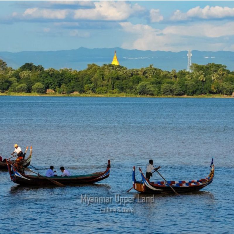Scenery of U Bein Bridge